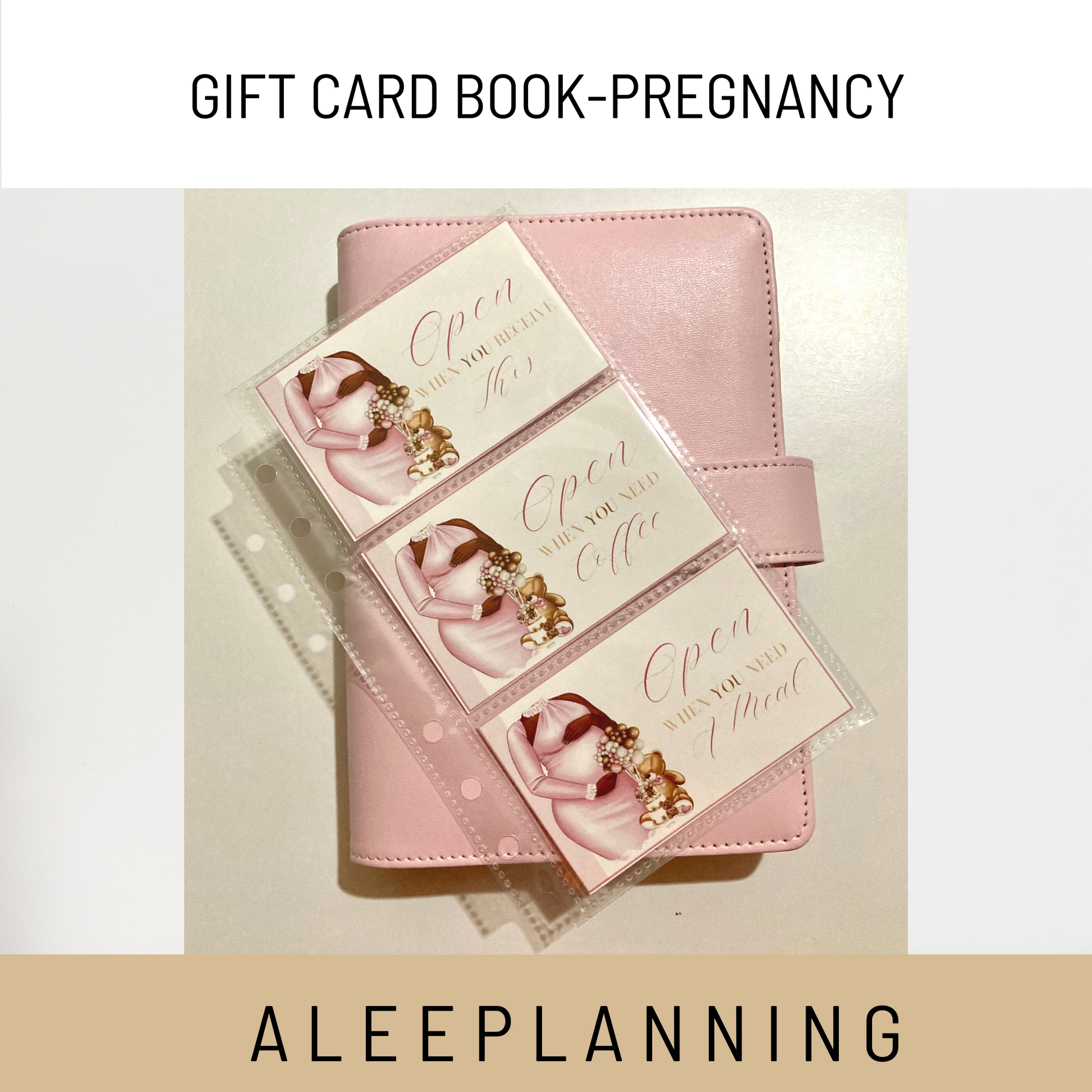 Gift Card Book Pregnancy Gift Card Album Multiple Gift Card Holder Pre –  ALeePlanning